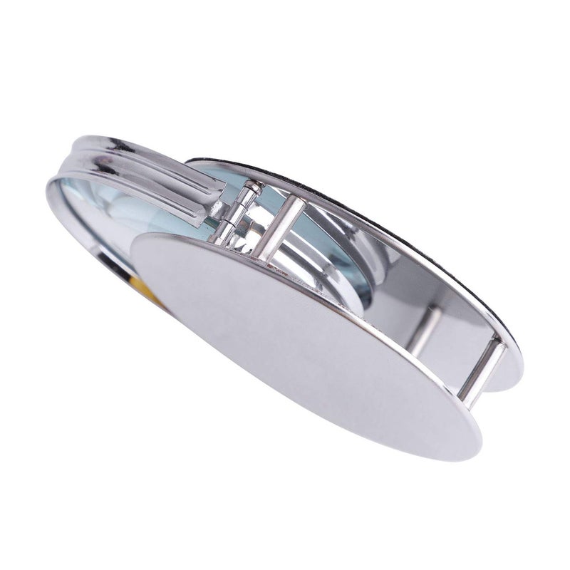BXT Mini Pocket Magnifier 20X Foldable Handheld Jewelry Loupe with Metal Protective Case Reading Magnifying Glasses for Small Prints,Coins,Science,Low Vision,Gift for Seniors and Kids - Image 4